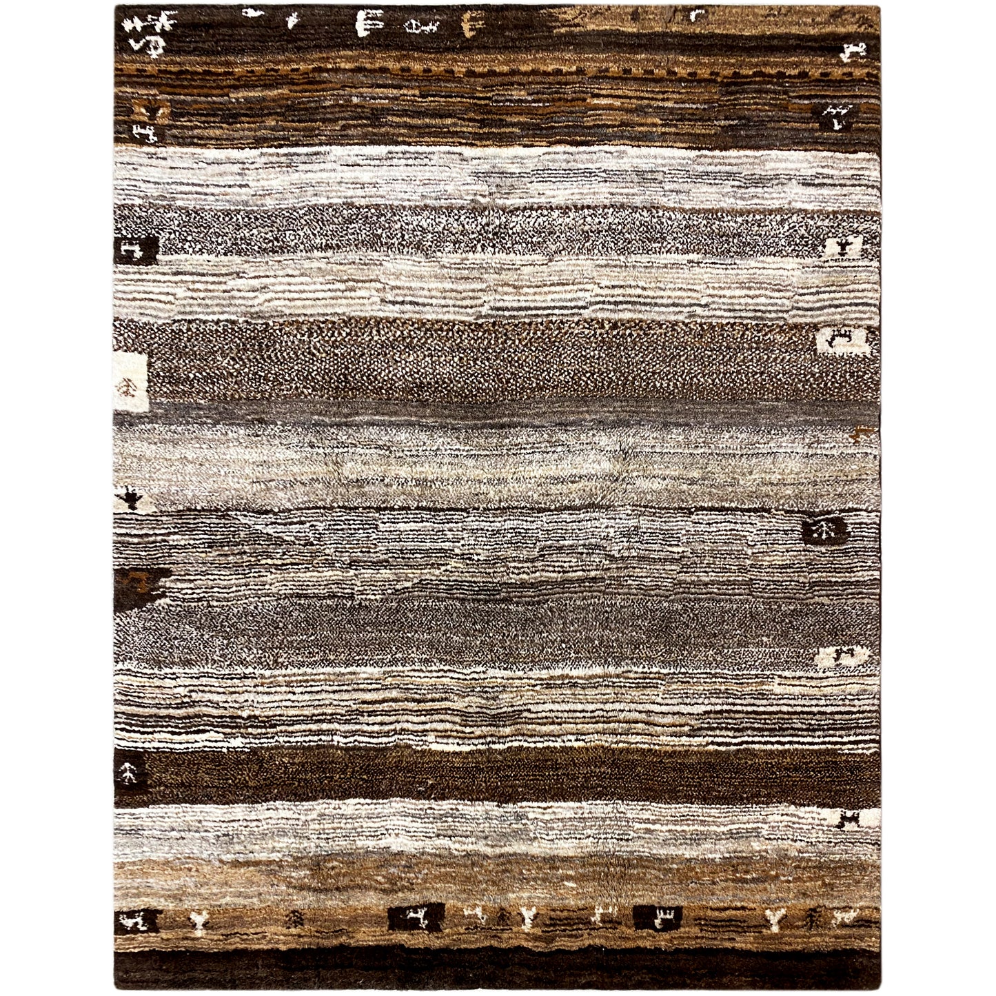 Gabbeh Rug 195x153 cm