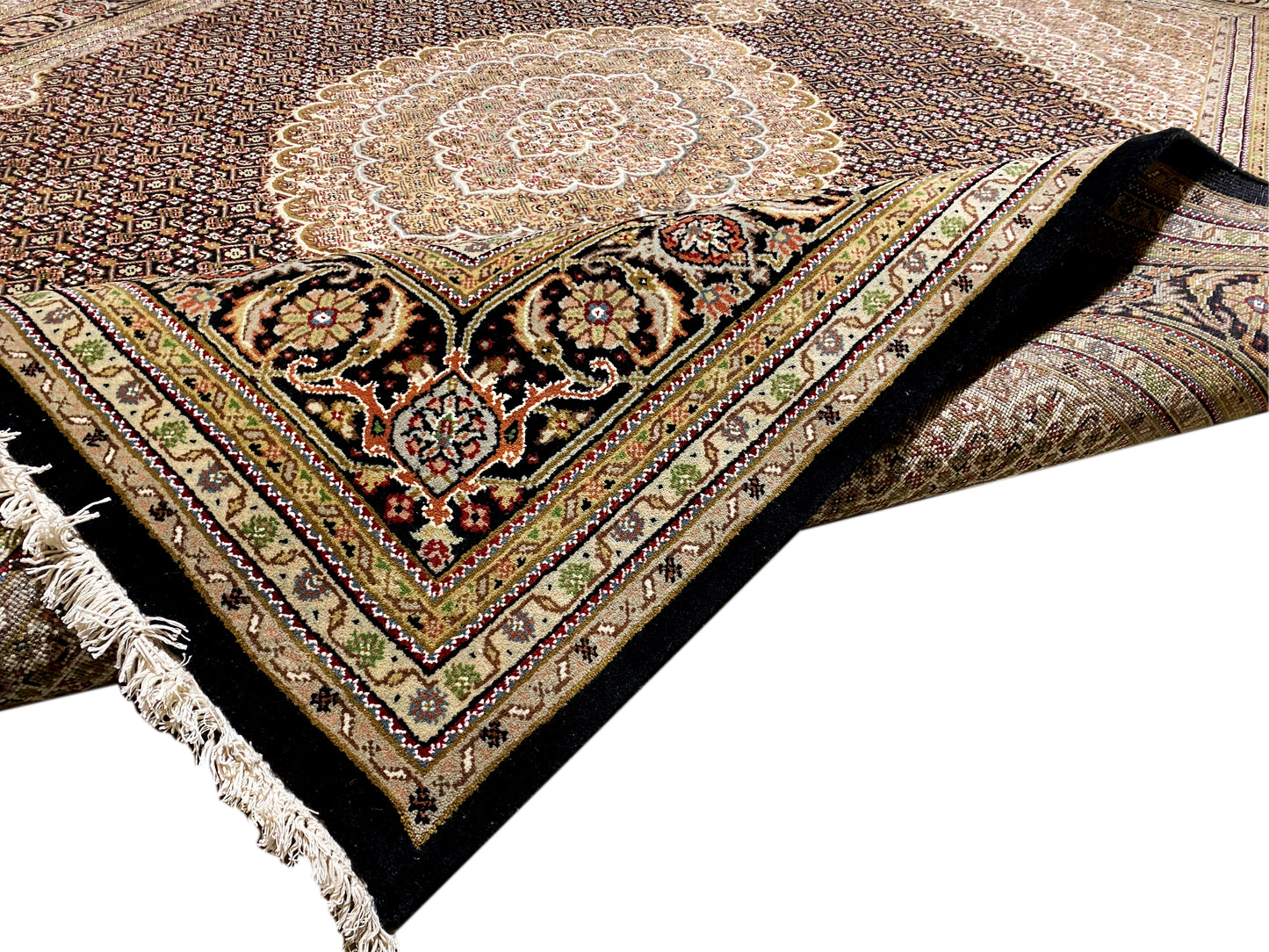 Indo Tabriz Rug - 302x243 cm