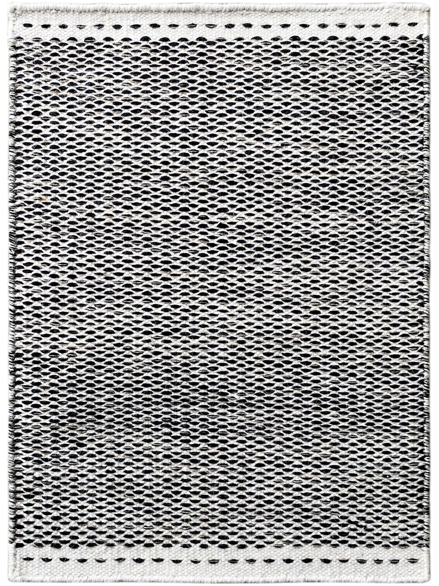 Kelim Rug Black - 60x90 cm