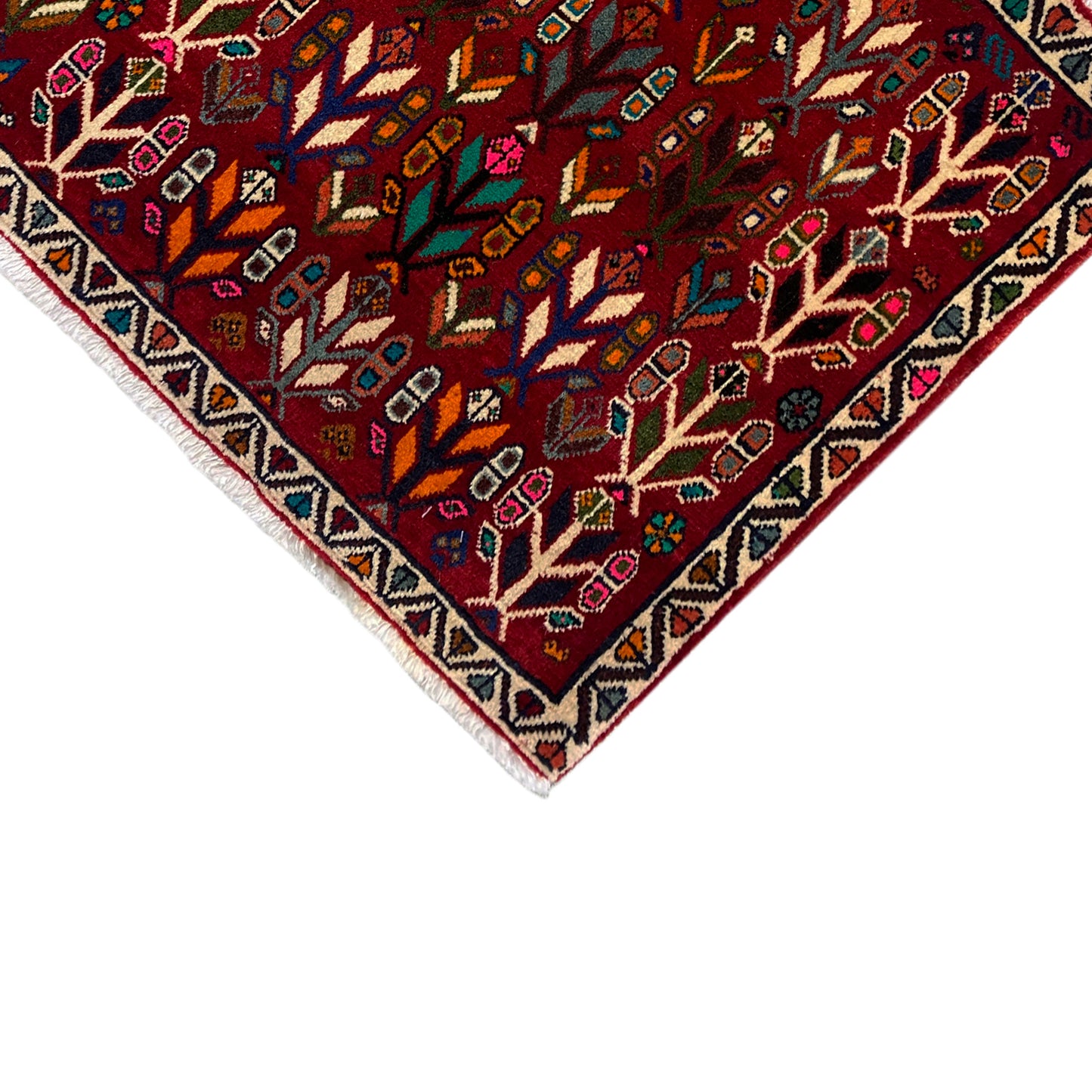 Poshti Carpet, Red - 69x58 cm