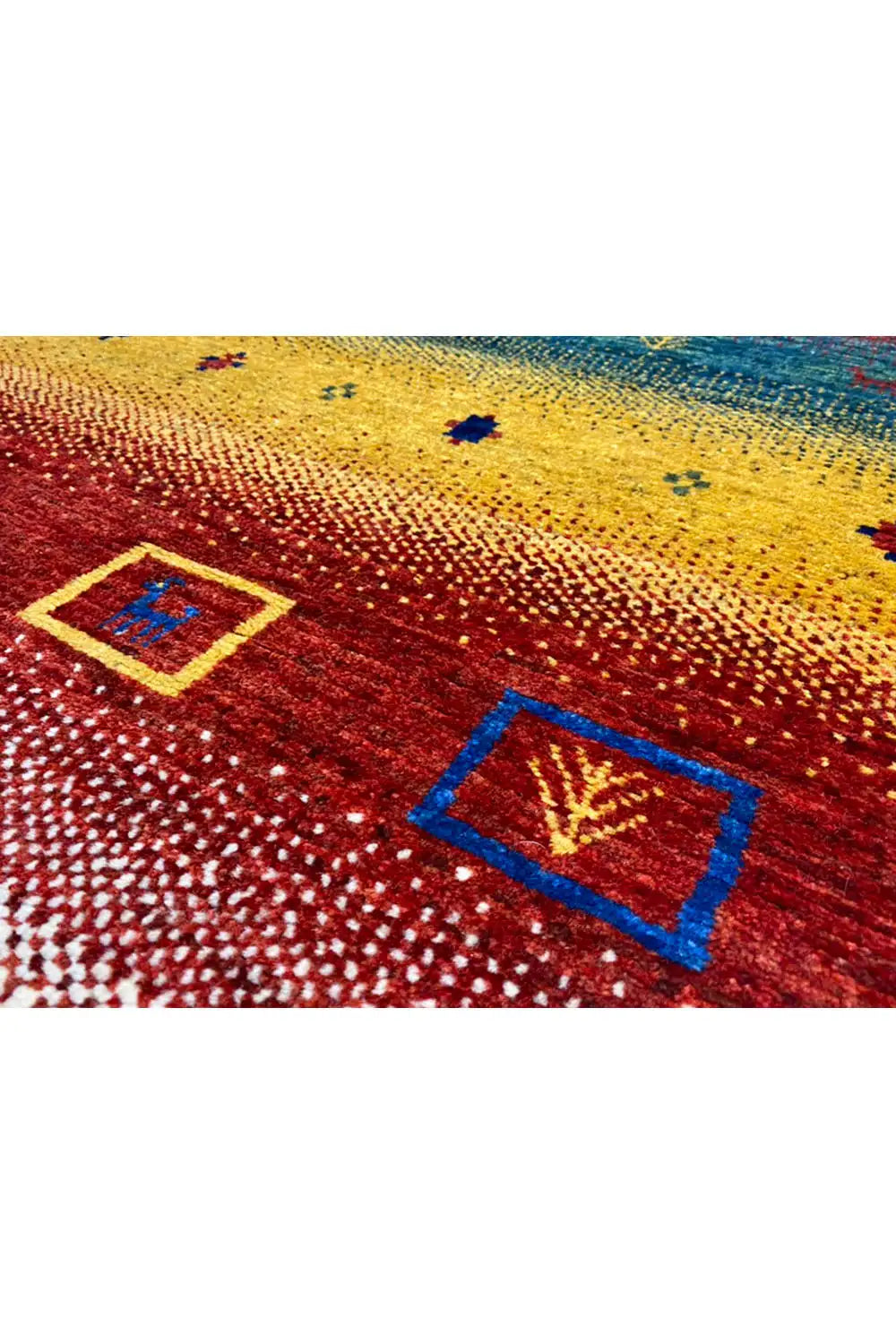 Gabbeh - (121x83 cm) - Premium Gabbeh from German Carpet Shop - Just €625! Shop now at German Carpet Shop