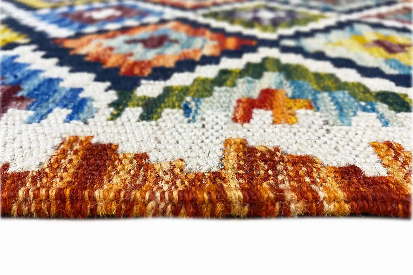 Kelim Afghan Läufer - (198x66 cm) - German Carpet Shop