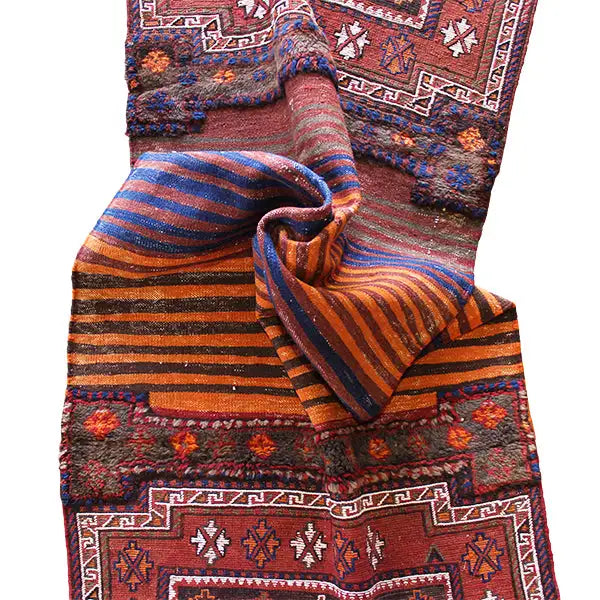 Kelim Bakhtiari (238x90 cm) - German Carpet Shop