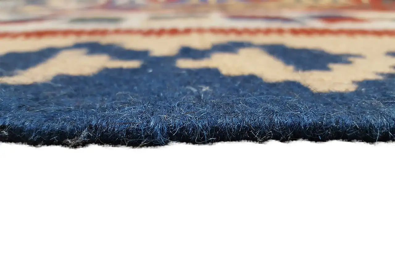 Kilim Qashqai - 301889 (196x152 cm) - Premium Kelim from German Carpet Shop - Just €290! Shop now at German Carpet Shop