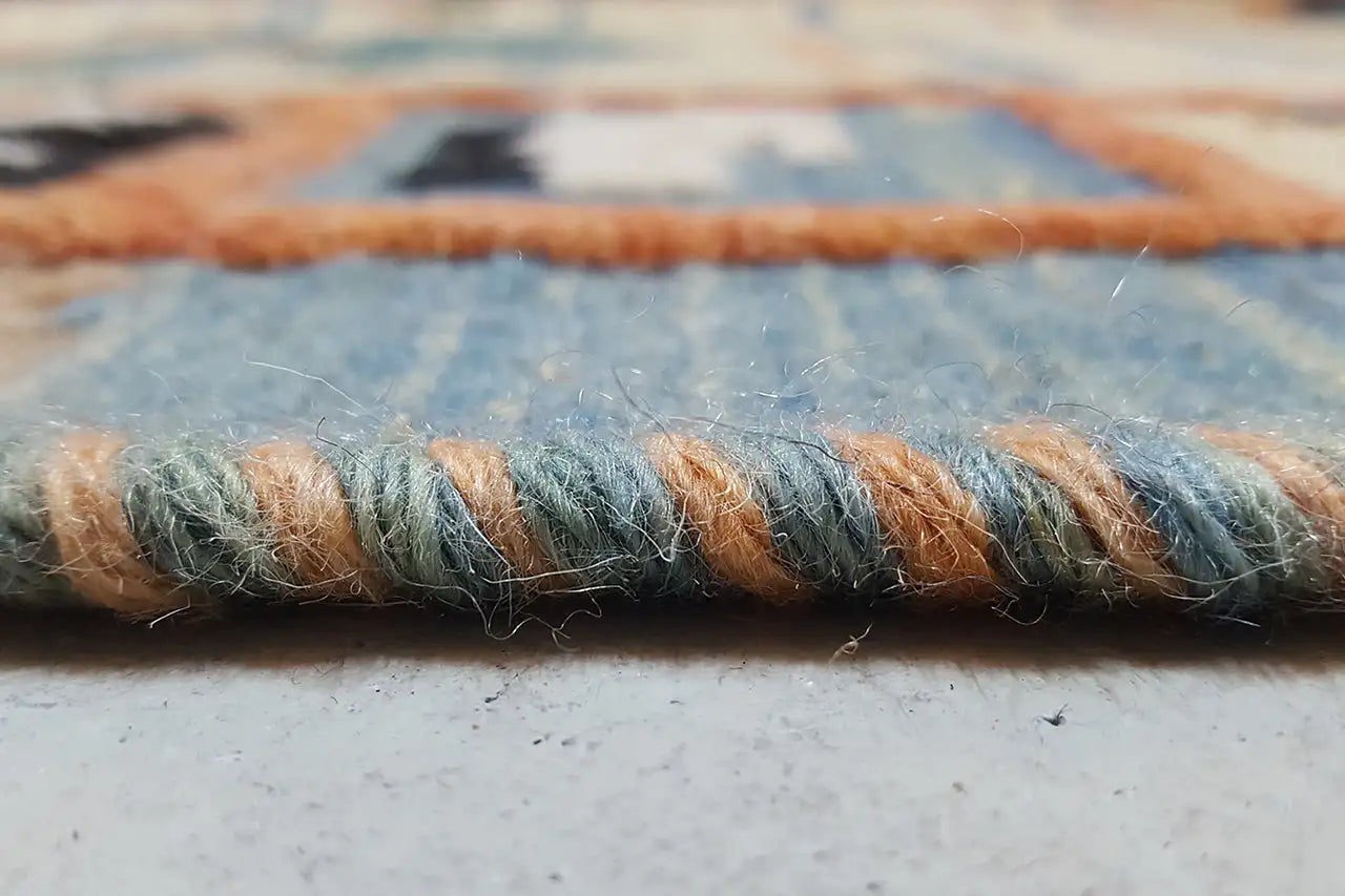 Kilim Qashqai - 605610 (206x152 cm) - Premium Kelim from German Carpet Shop - Just €430! Shop now at German Carpet Shop