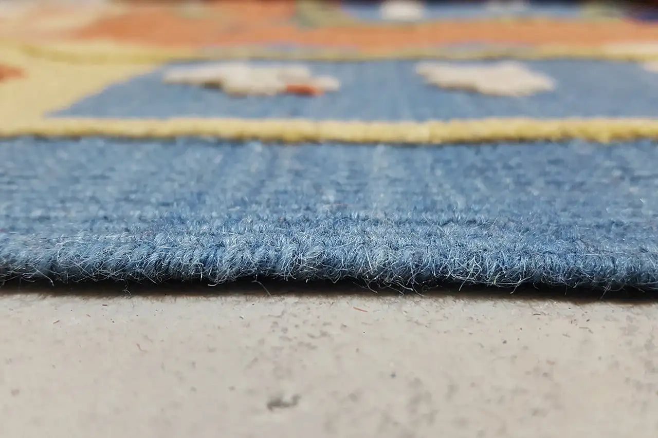 Kilim Qashqai - 800596 (187x154 cm) - Premium Kelim from German Carpet Shop - Just €430! Shop now at German Carpet Shop