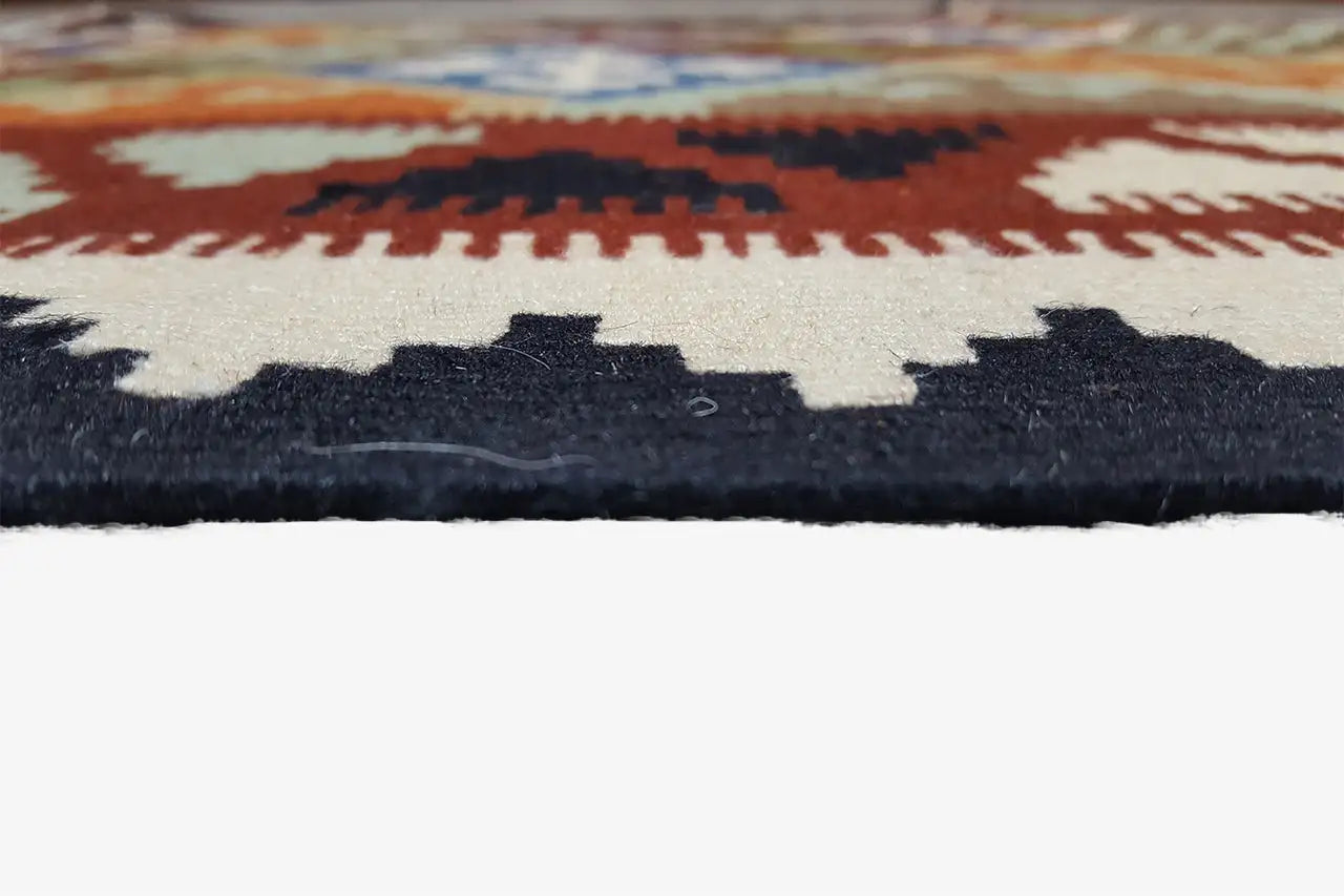 Kilim Qashqai - Multicolor 4PL 148x95 cm - German Carpet Shop