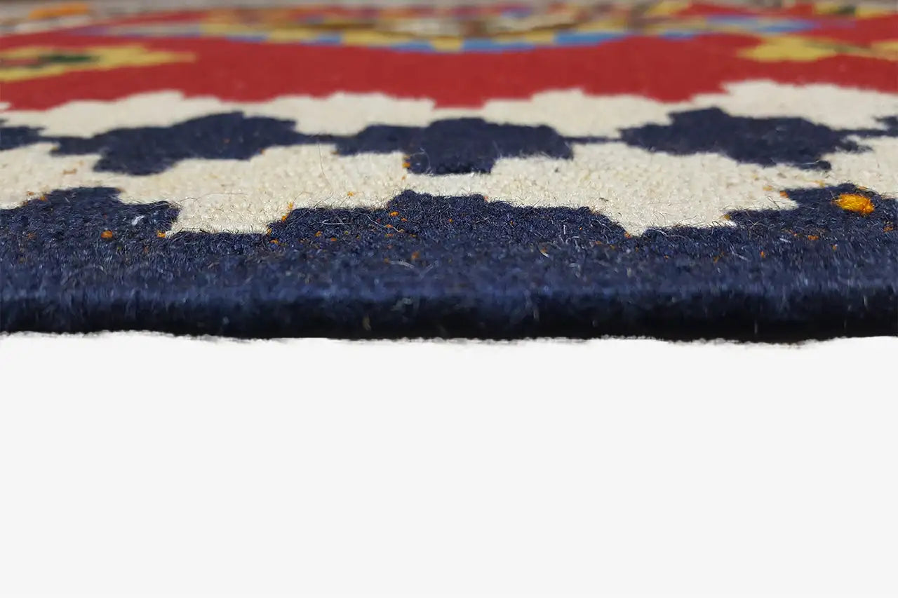 Kilim Qashqai - Multicolor 7PL 150x100 cm - German Carpet Shop