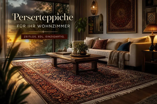 Beste Perserteppiche fürs Wohnzimmer: Kaufberatung und Stilideen