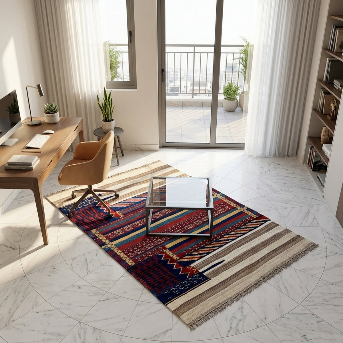 KELIM BAKHTIARI - German Carpet Shop