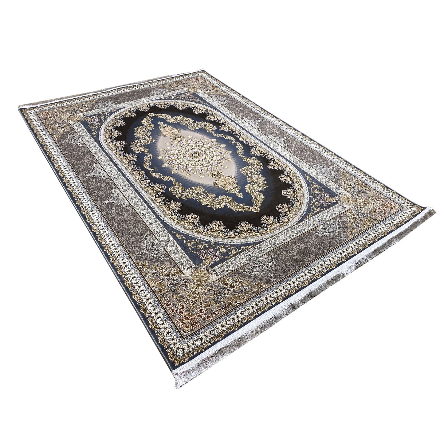 Metallic Navy Carpet 170x240cm