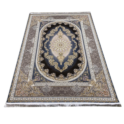 Metallic Navy Carpet 170x240cm