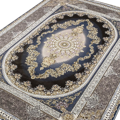 Metallic Navy Carpet 170x240cm