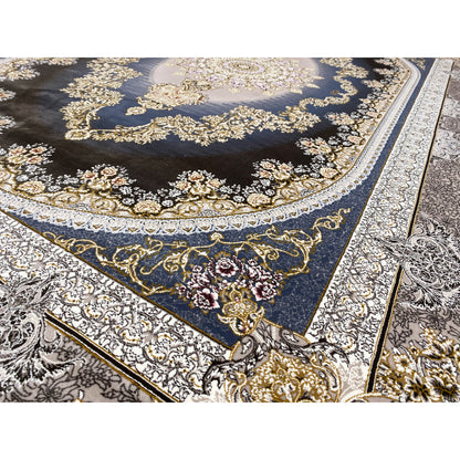 Metallic Navy Carpet 170x240cm