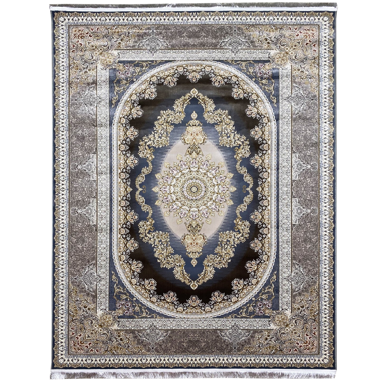 Metallic Navy Carpet 170x240cm