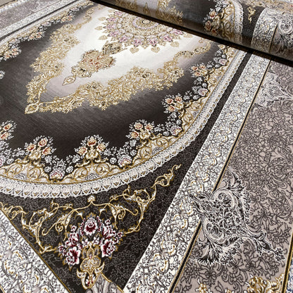 Smoke gray carpet 170x240cm