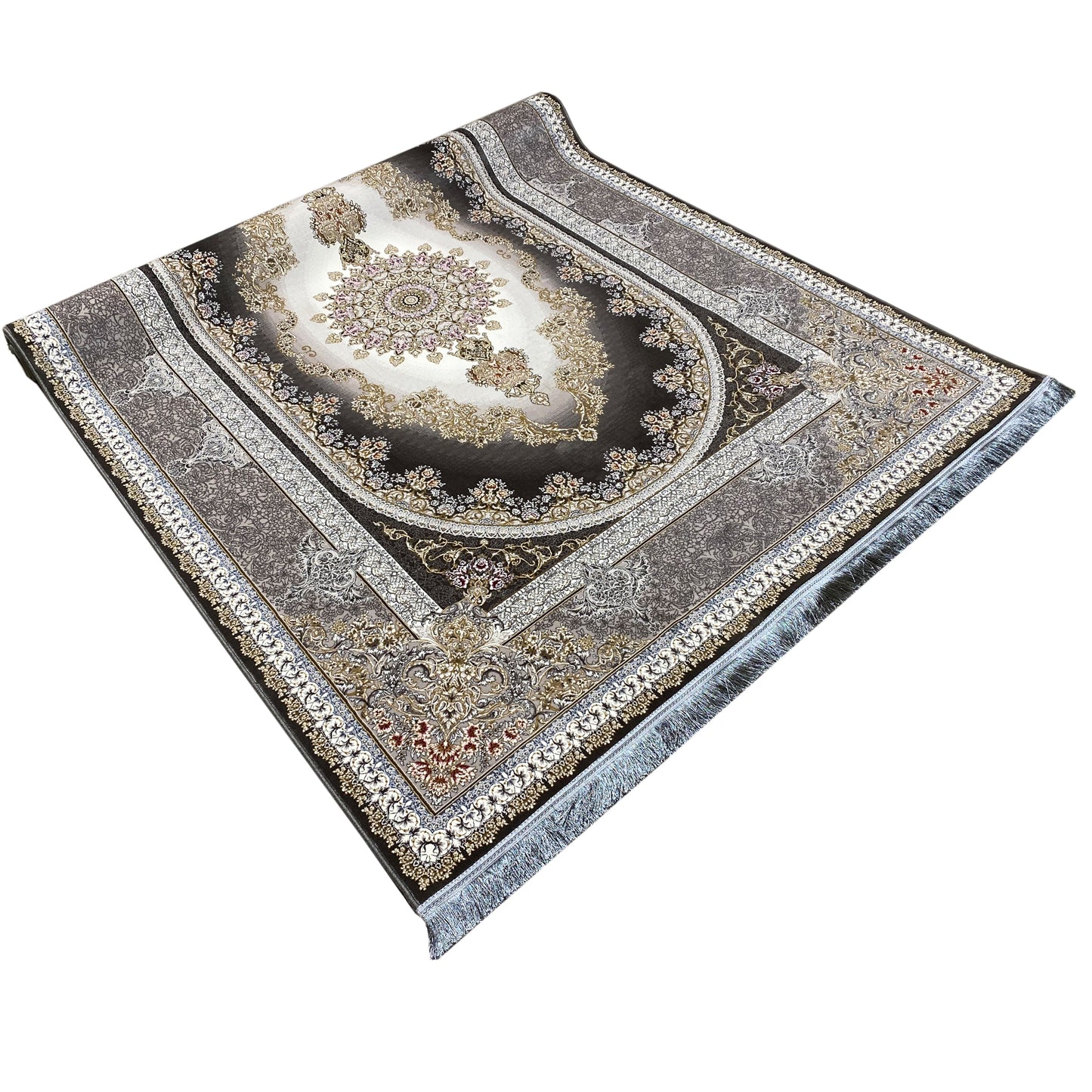 Smoke gray carpet 170x240cm