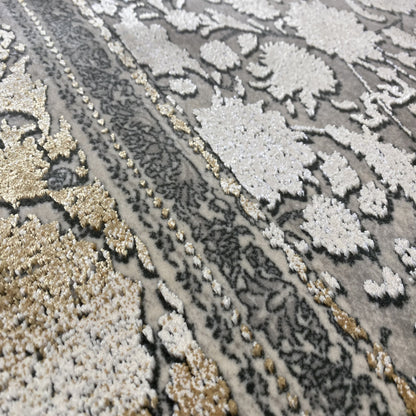 Silver-Gold Carpet 170x240cm
