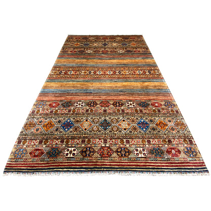 Bunter Khorjin Teppich 372x275 cm - German Carpet Shop