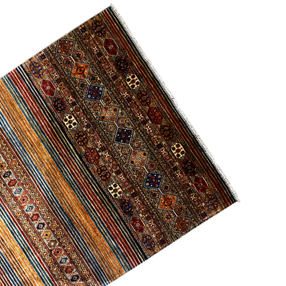 Bunter Khorjin Teppich 372x275 cm - German Carpet Shop