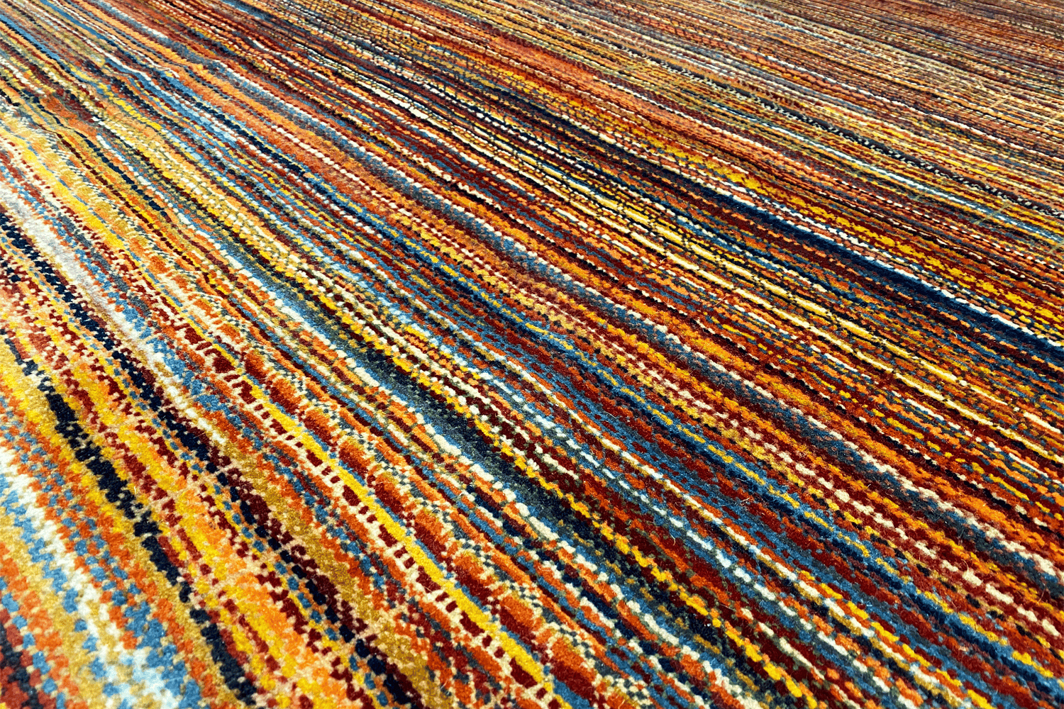 Gabbeh Luri Bohemian Multicolor Handgeknüpfter Teppich - 294x189 cm (9.6x6.2 ft) - 100% Wolle - German Carpet Shop