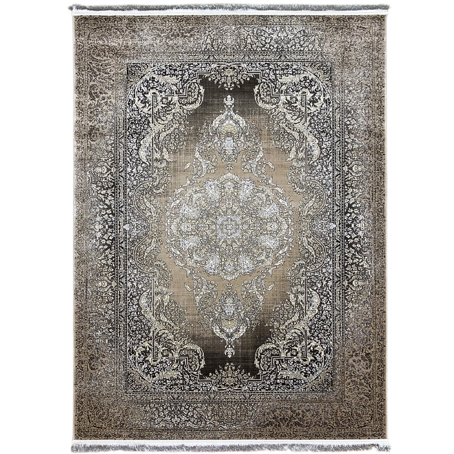 Antique Silver Medallion 170x240cm