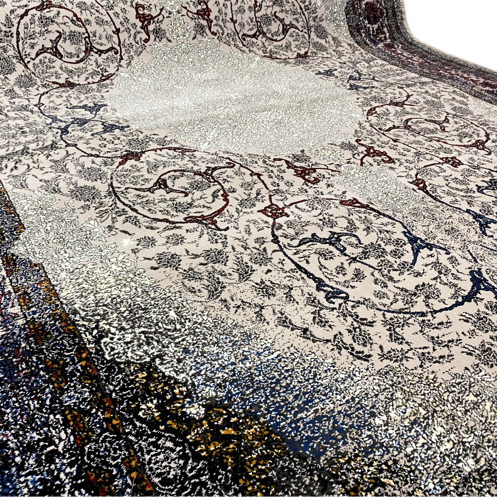 Robuster Polypropylen-Teppich für Flur mit klassischem Design, pflegeleicht