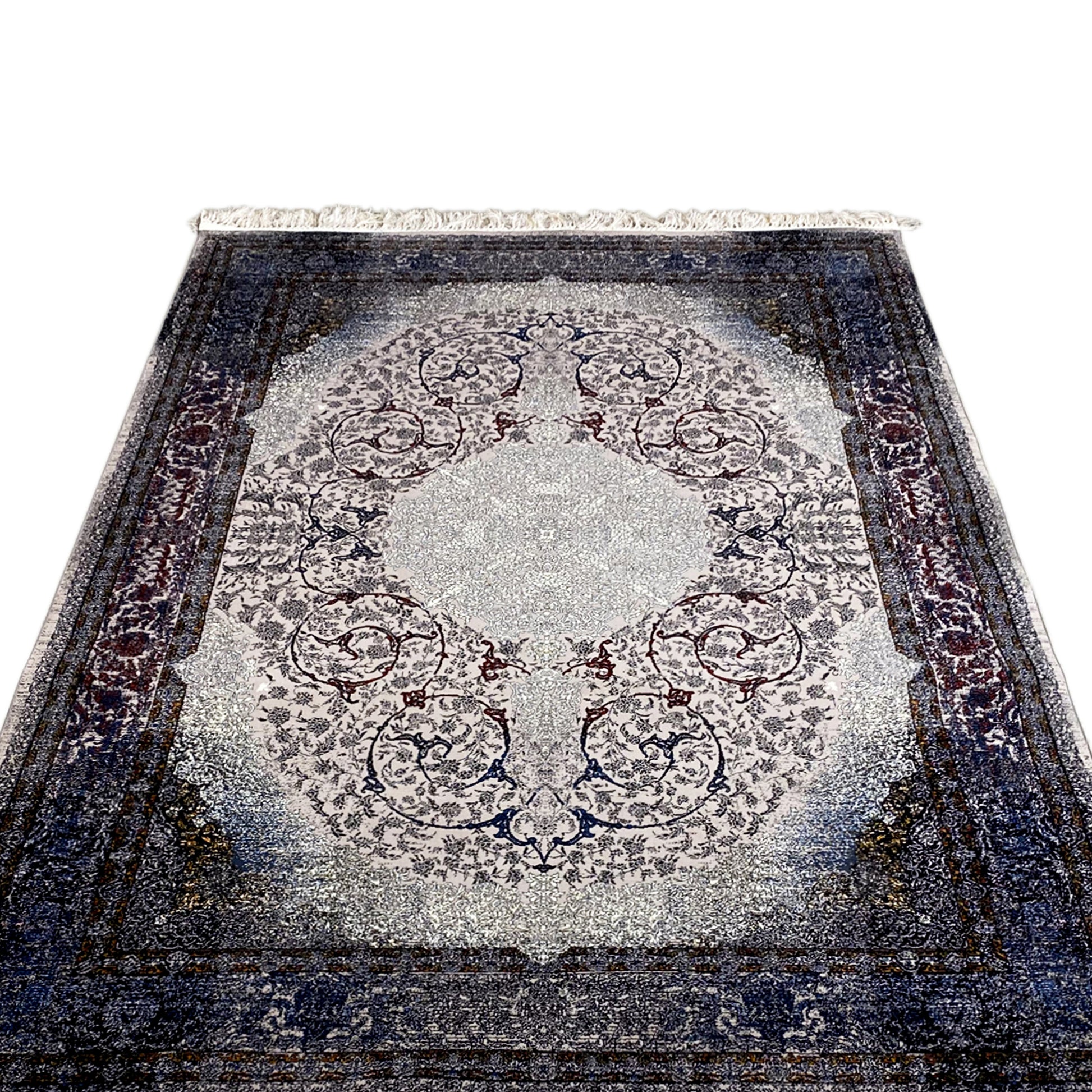 Teppich mit Fransen, orientalisches Muster, 100% Polypropylen, 160x230cm