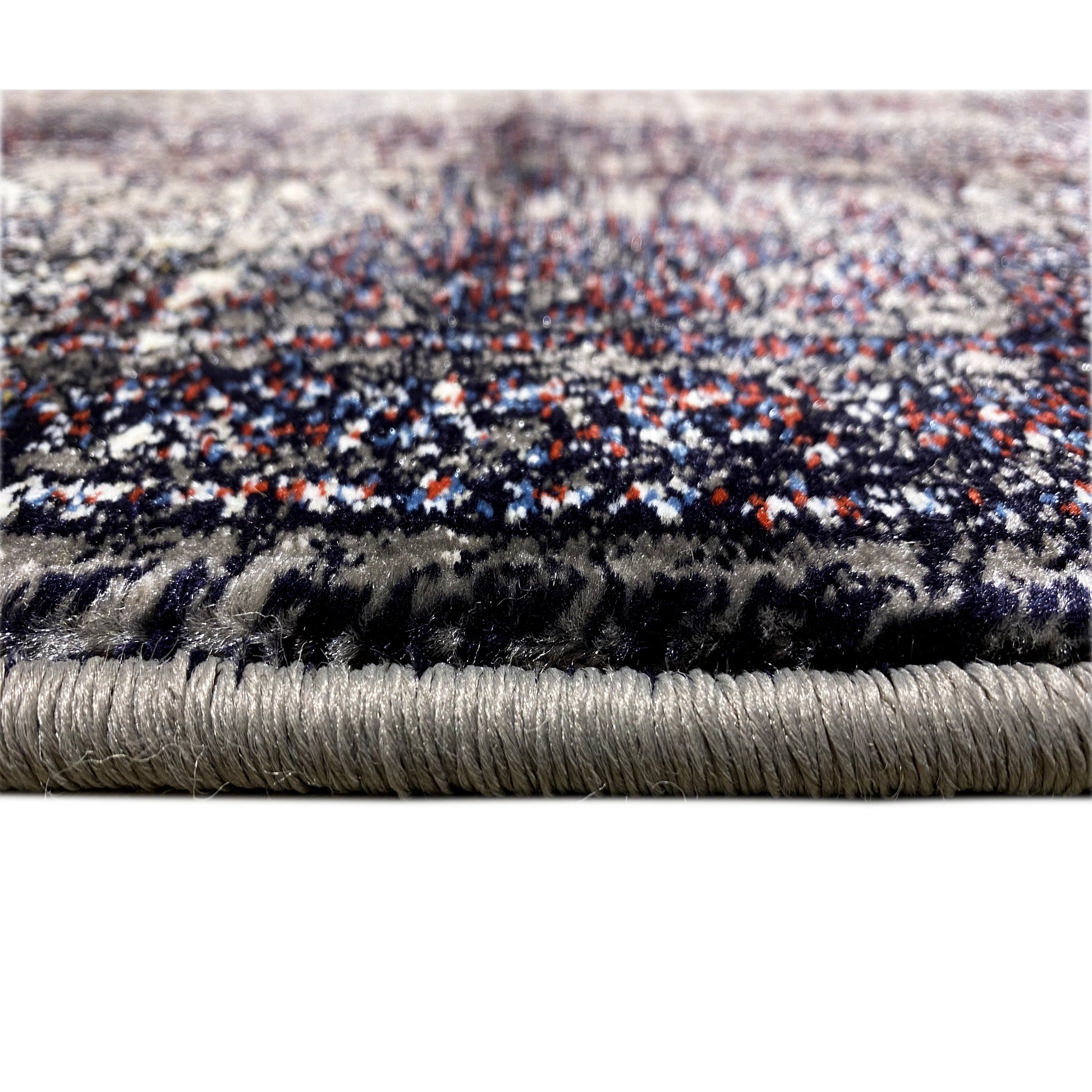 Teppich gewebt kaufen 160x230cm, Medaillon-Muster mit goldenen Akzenten