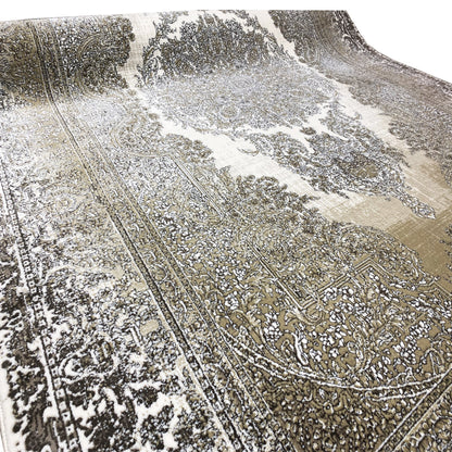 Cream-Silver Carpet 170x240cm