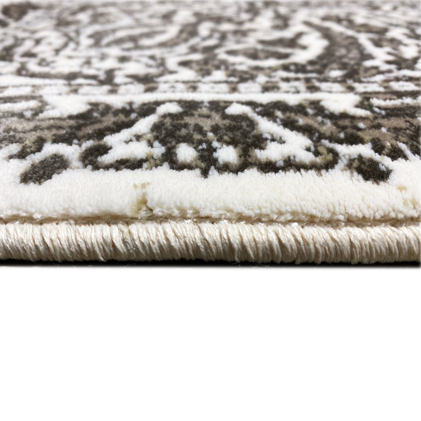 Cream-Silver Carpet 170x240cm