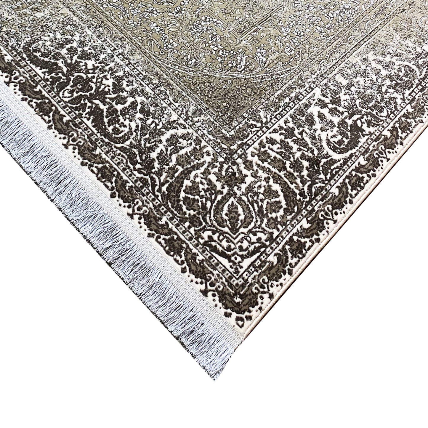 Cream-Silver Carpet 170x240cm