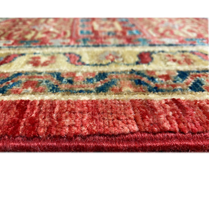 Roter Mamluk Teppich, 236x172 cm - German Carpet Shop