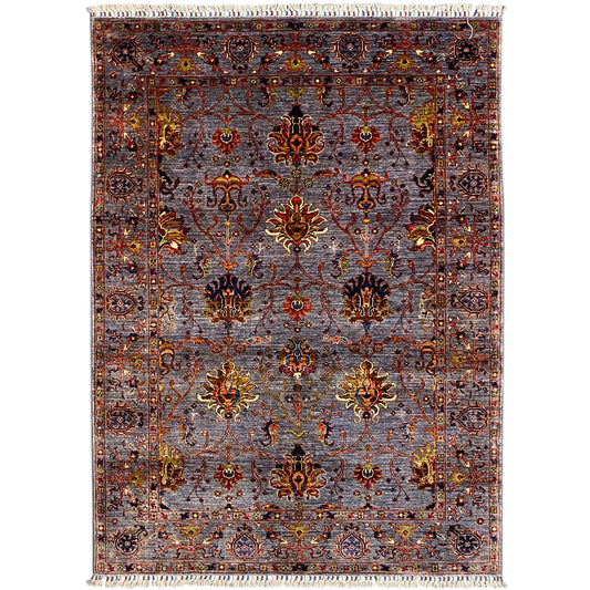 Khorjin Teppich Grau 204x153 cm - German Carpet Shop