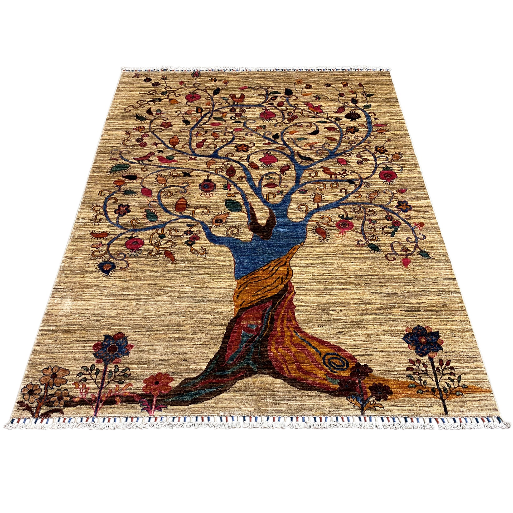 Khorjin Teppich Beige 203x156 cm - German Carpet Shop