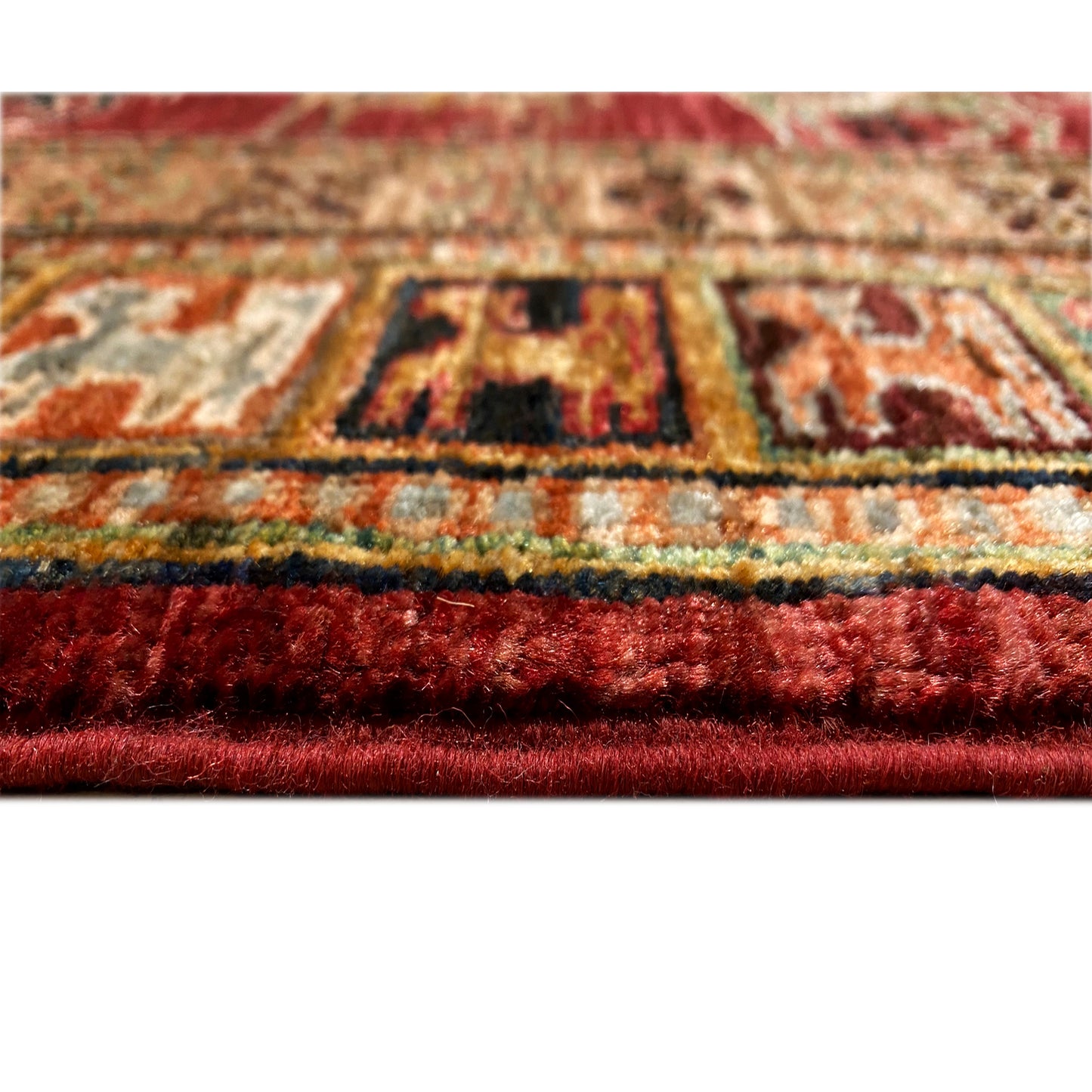 Roter Khorjin Teppich 282x211 cm - German Carpet Shop