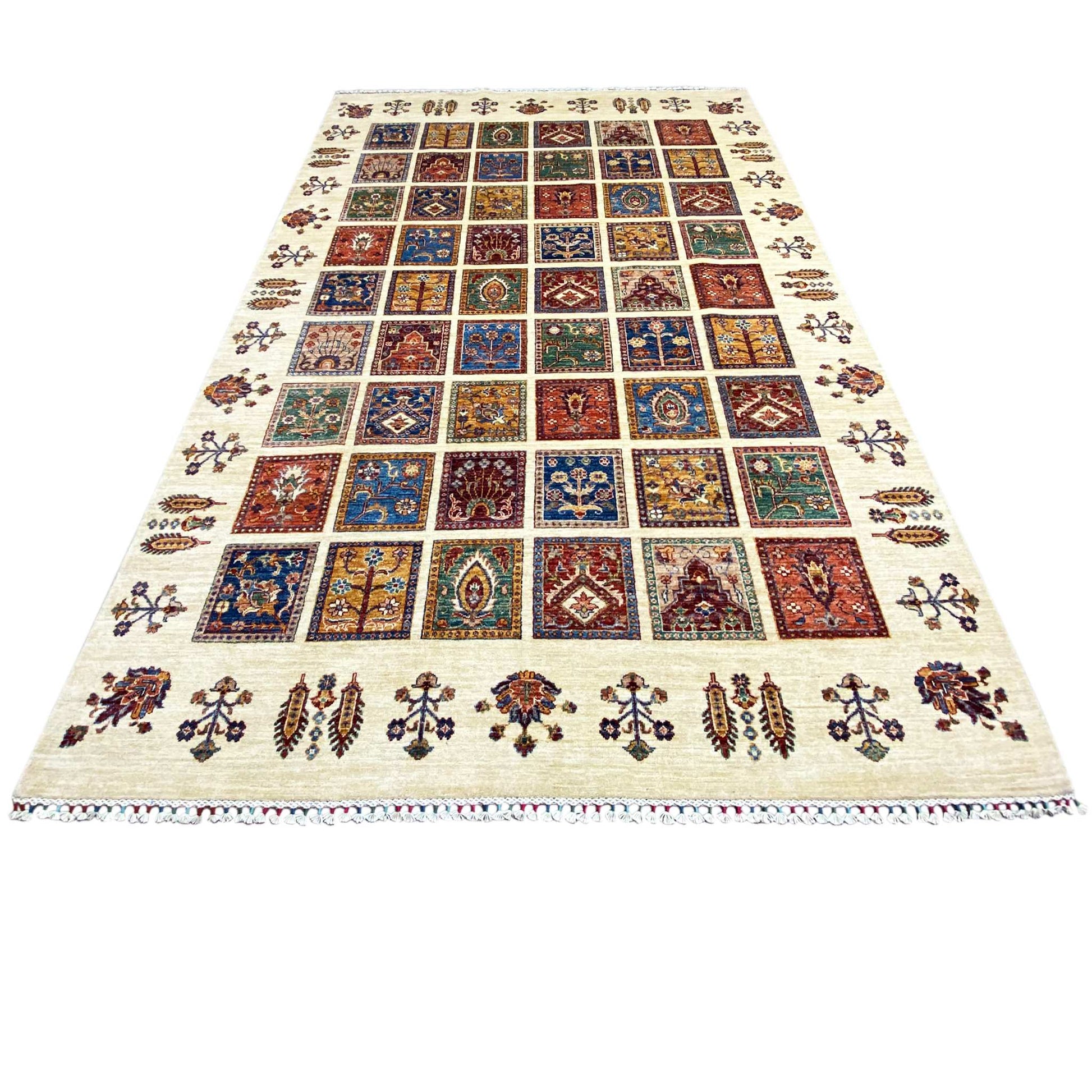 Handgeknüpfter Ziegler Khorjin Wollteppich, 306x213 cm - German Carpet Shop