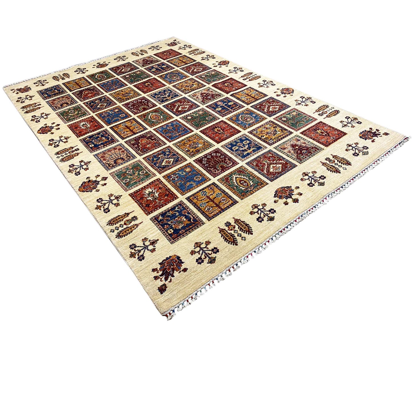 Handgeknüpfter Ziegler Khorjin Wollteppich, 306x213 cm - German Carpet Shop