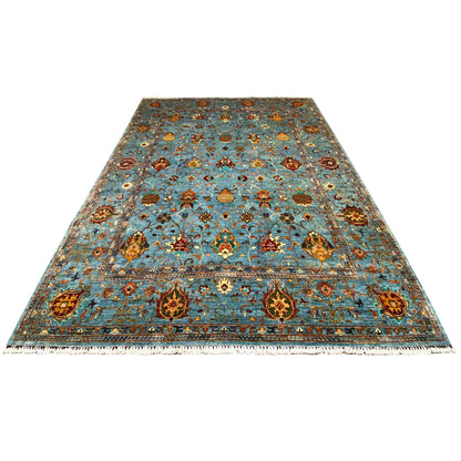 Afghanischer Ziegler Khorjin Teppich, 307x263cm - German Carpet Shop