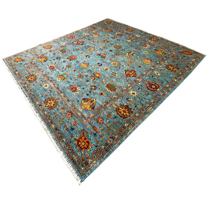 Afghanischer Ziegler Khorjin Teppich, 307x263cm - German Carpet Shop
