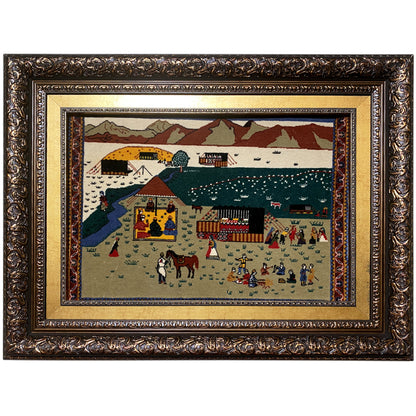 Picture carpet 56x47cm