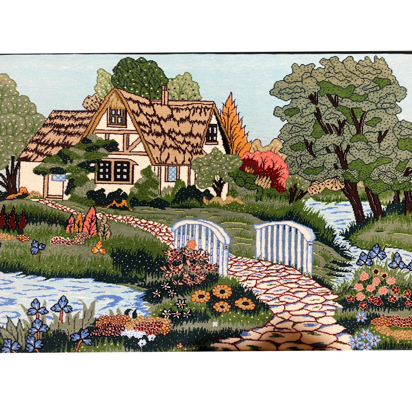 Picture carpet 85x54cm