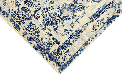 Moderner Designer-Teppich – Indisches Blumenmuster – 245x179 cm (8x5.9ft) - German Carpet Shop