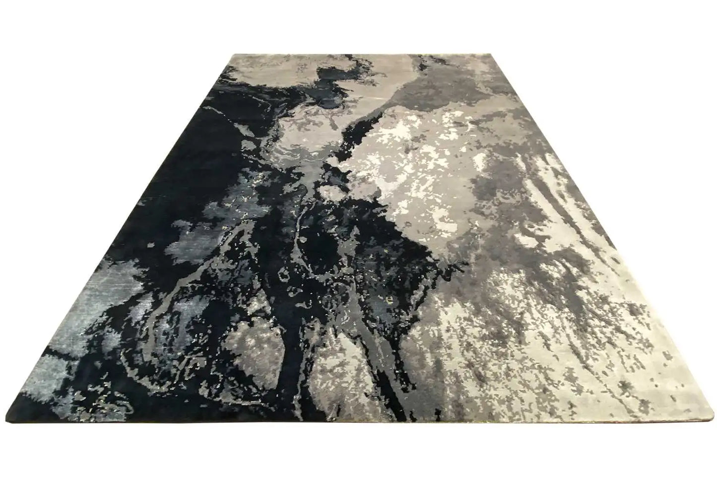 Designer Rug by Pascal Walter - Stormy Sea (313x251 cm) - German Carpet Shop
