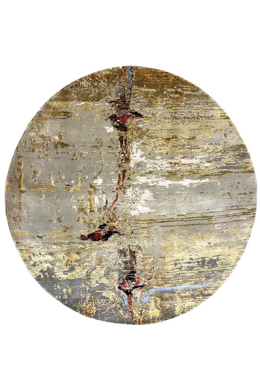 Round Modern Rug - 3727 (198x198 cm) - German Carpet Shop