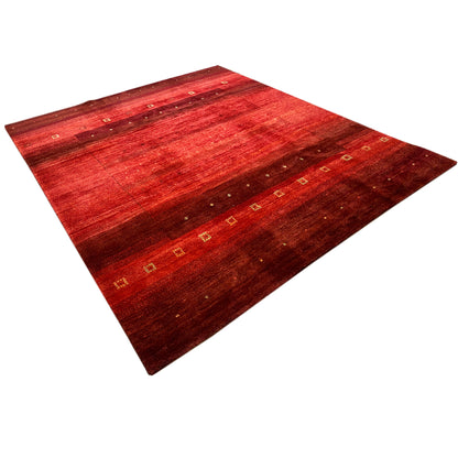 Handgeknüpfter Gabbeh Teppich 304x251 cm - German Carpet Shop