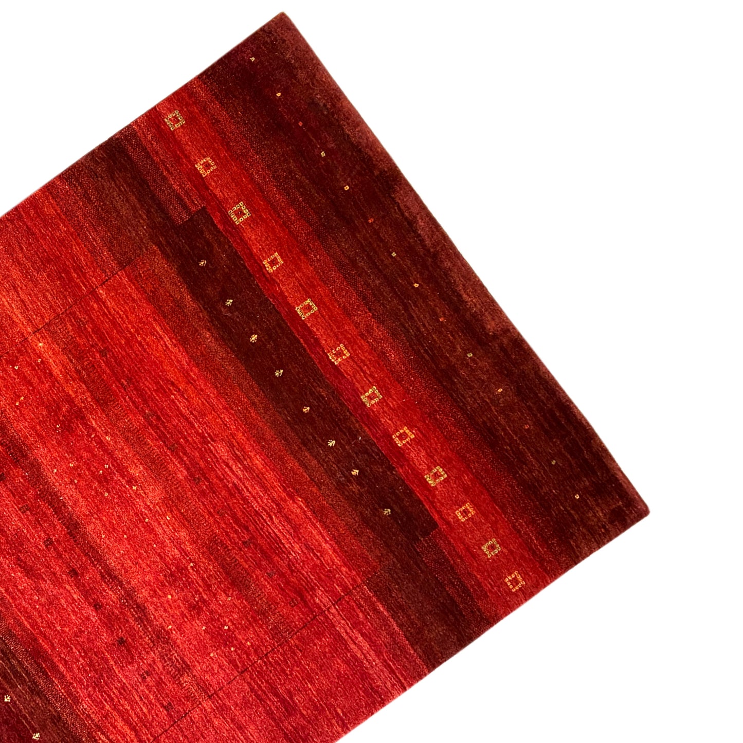 Handgeknüpfter Gabbeh Teppich 304x251 cm - German Carpet Shop