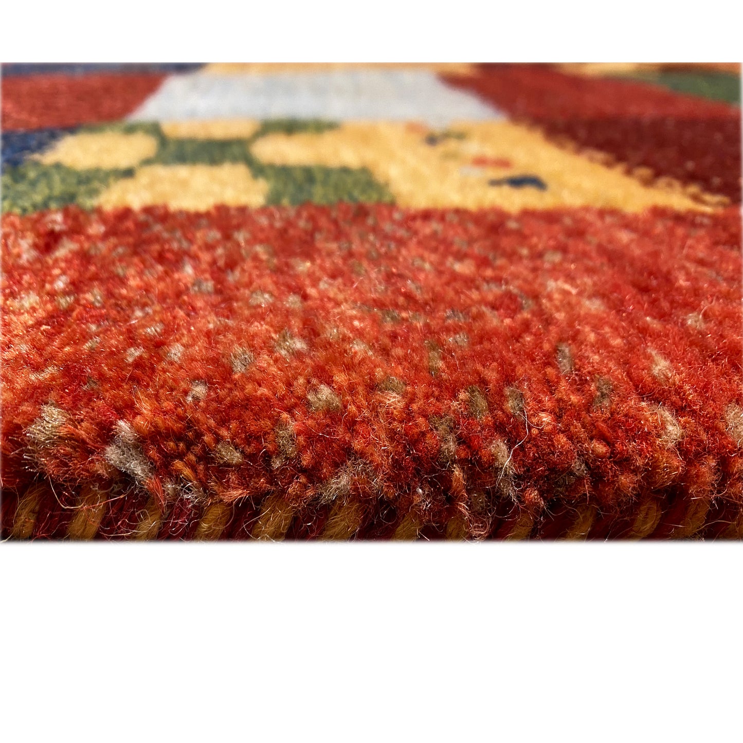 Handgeknüpfter Gabbeh Teppich 297x206 cm - German Carpet Shop