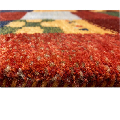 Handgeknüpfter Gabbeh Teppich 297x206 cm - German Carpet Shop