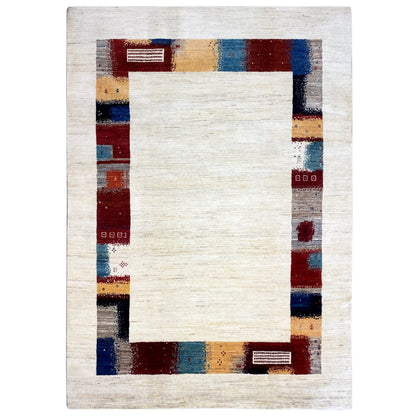 Handgeknüpfter Gabbeh Teppich 243x301 cm - German Carpet Shop
